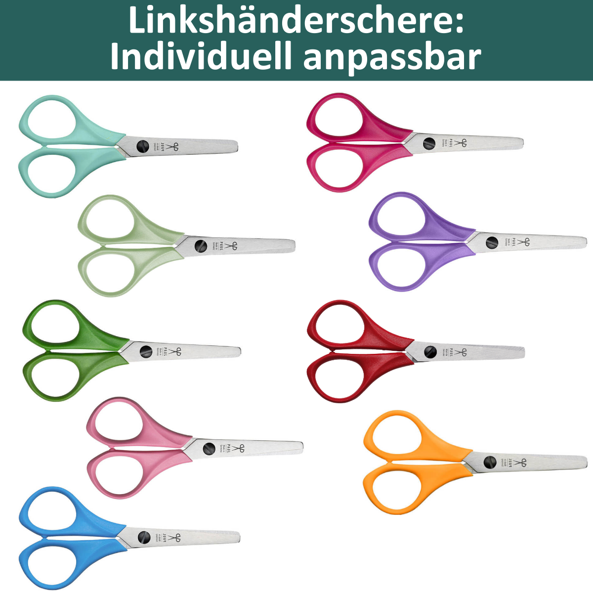 Kleinkindschere (Linkshänder) - Individuell anpassbar