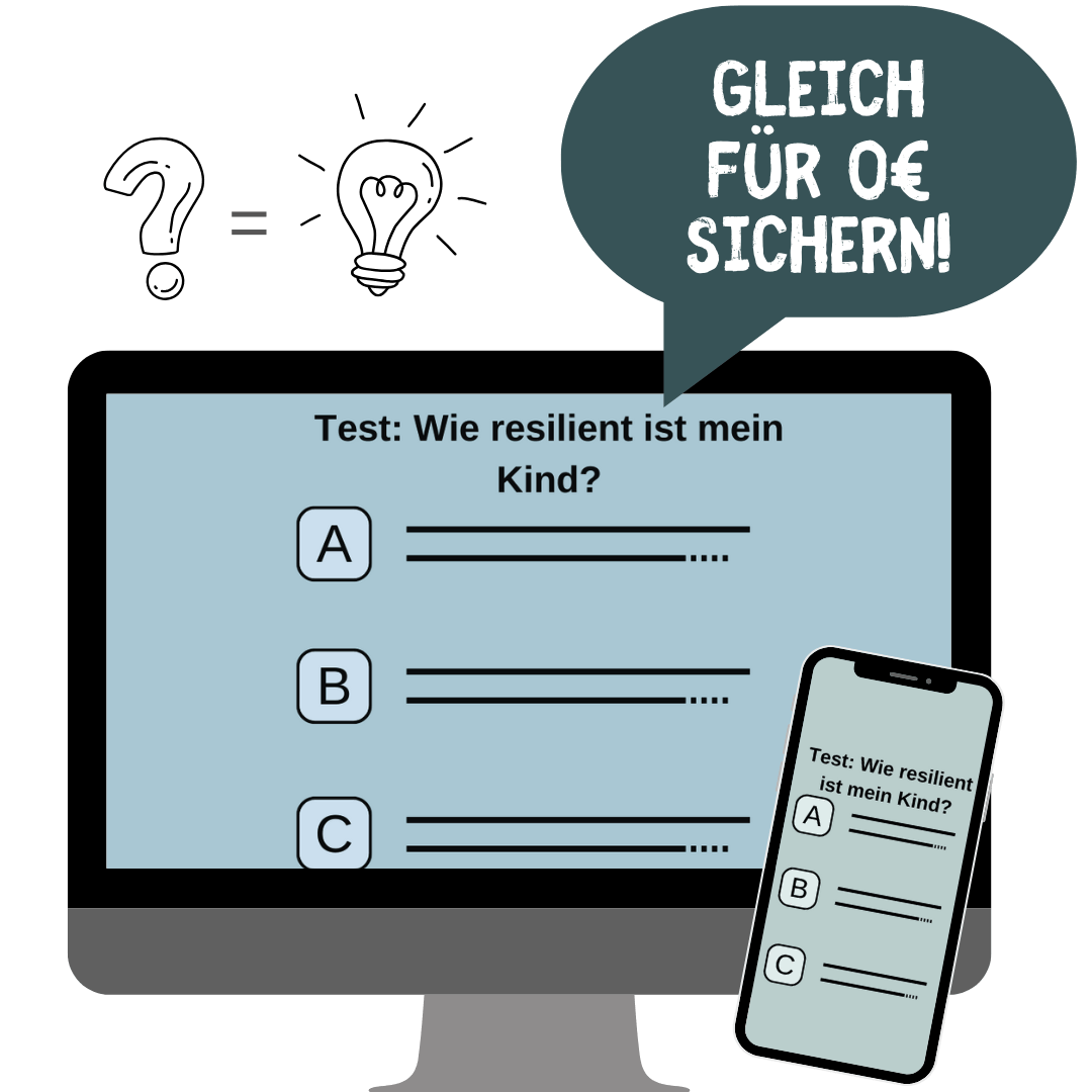 Vorschaubild für Landingpage von dem Test "Wie resilient ist mein Kind?" Vorschaubild für 0€ Test: Wie resilient ist mein Kind?